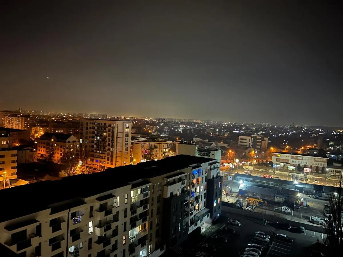 Cozy Penthousestudio Cityview W12 布加勒斯特
