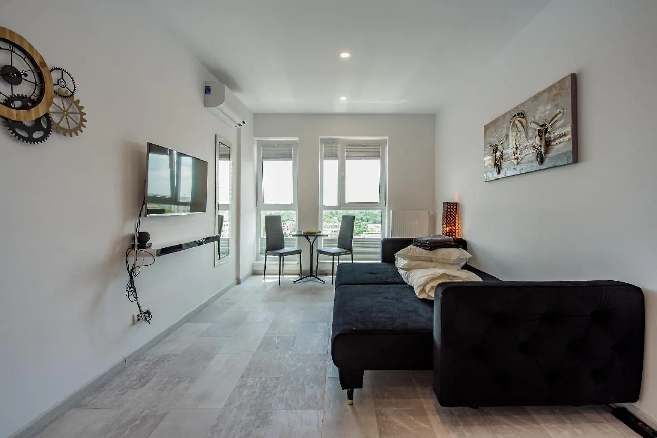 Cozy Penthousestudio Cityview W12 Bucureşti Apartament